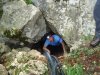 Filipova díra, jeskyně přímo v obci - Gerník