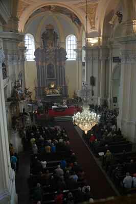 8.11.2013 - Hubertská mše - Bazilika Navštívení Panny Marie v Hejnicích